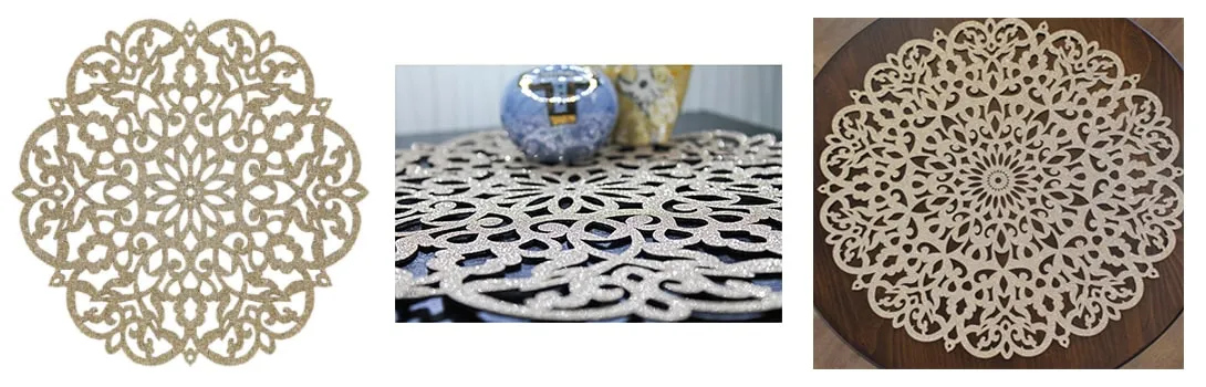 رومیزی هویه کاری, شابلون هویه, شابلون رومیزی